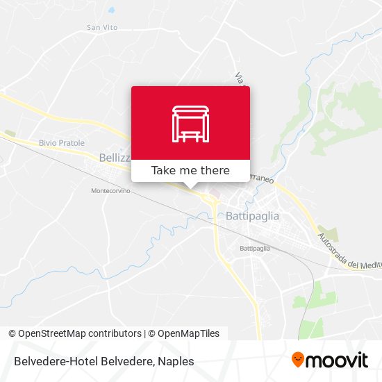 Belvedere-Hotel Belvedere map