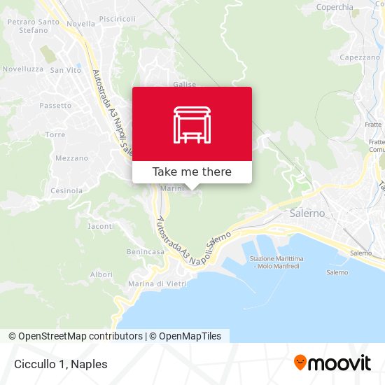 Ciccullo 1 map
