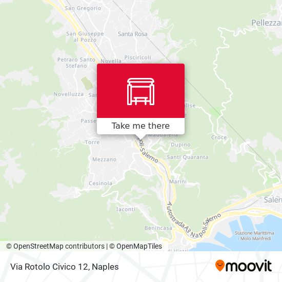 Via Rotolo Civico 12 map