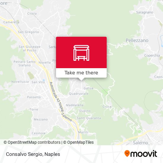 Consalvo Sergio map