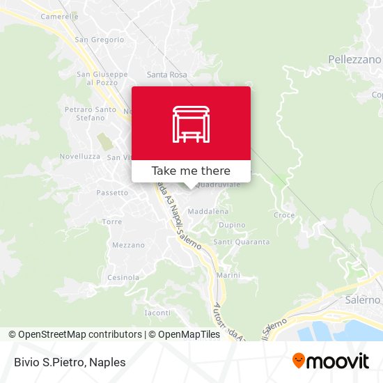 Bivio S.Pietro map