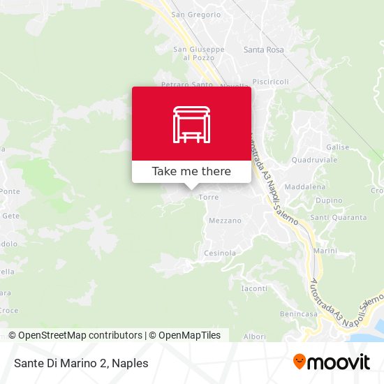 Sante Di Marino 2 map