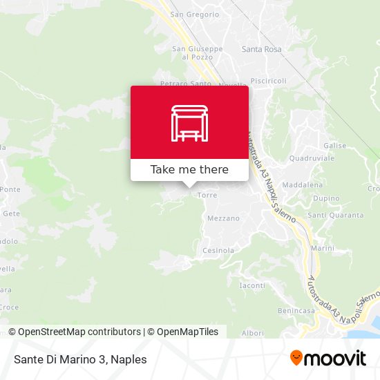 Sante Di Marino 3 map