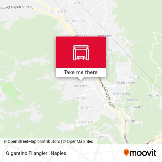 Gigantino Filangieri map