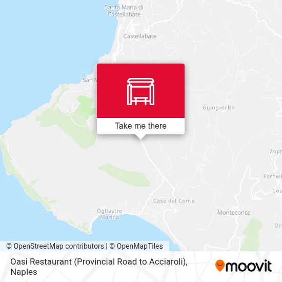 Oasi Restaurant (Provincial Road to Acciaroli) map
