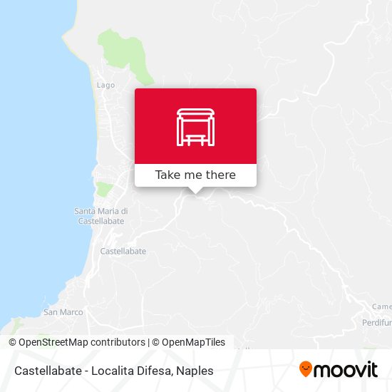 Castellabate - Localita  Difesa map
