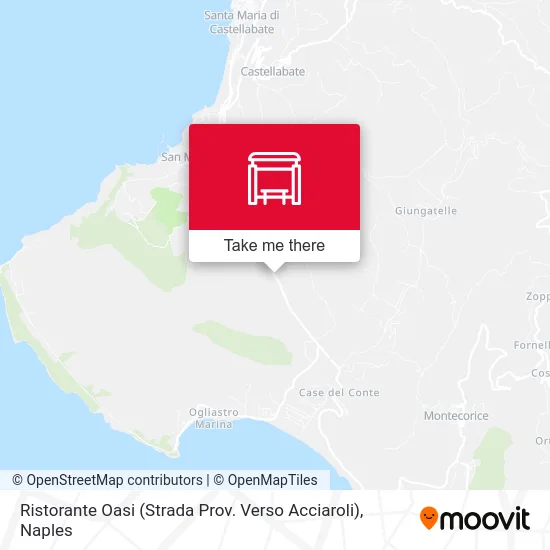 Oasi Restaurant (Provincial Road to Acciaroli) map