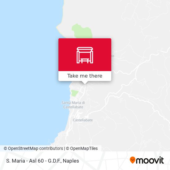S. Maria - Asl 60 - G.D.F. map