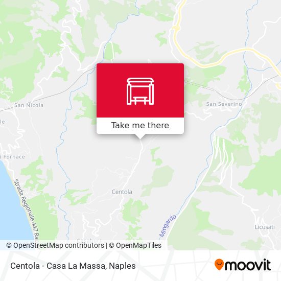 Centola - Casa La Massa map