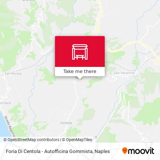 Foria Di Centola - Autofficina Gommista map