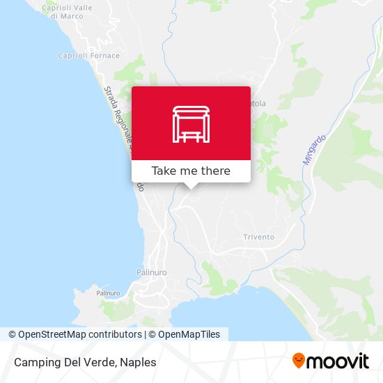 Camping Del Verde map