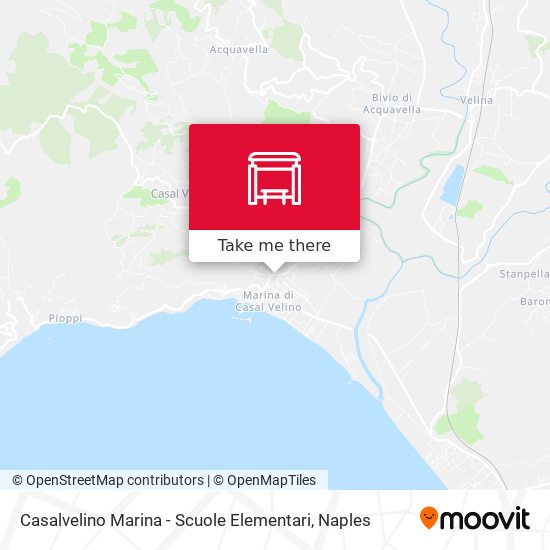 Casalvelino Marina - Scuole Elementari map