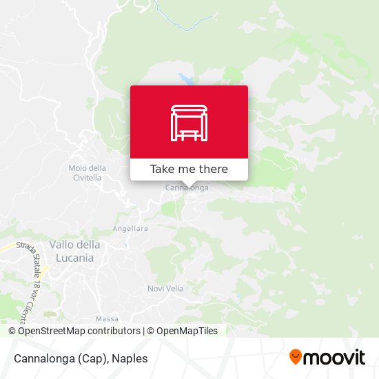 Cannalonga (Cap) map