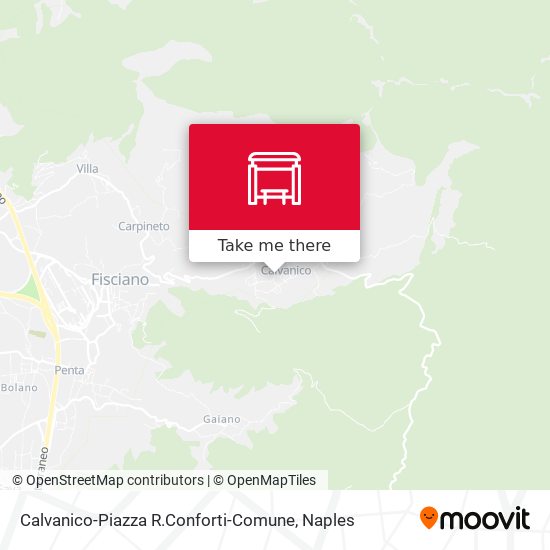 Calvanico-Piazza R.Conforti-Comune map