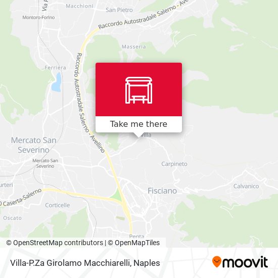 Villa-P.Za Girolamo Macchiarelli map