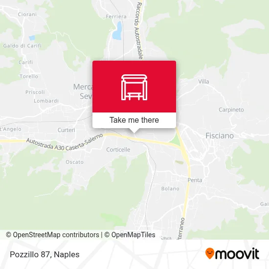 Pozzillo 87 map