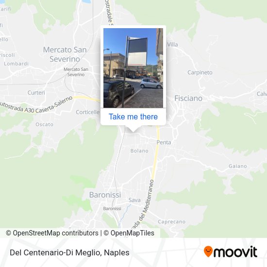 Del Centenario-Di Meglio map