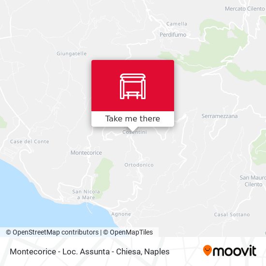 Montecorice - Loc. Assunta - Chiesa map