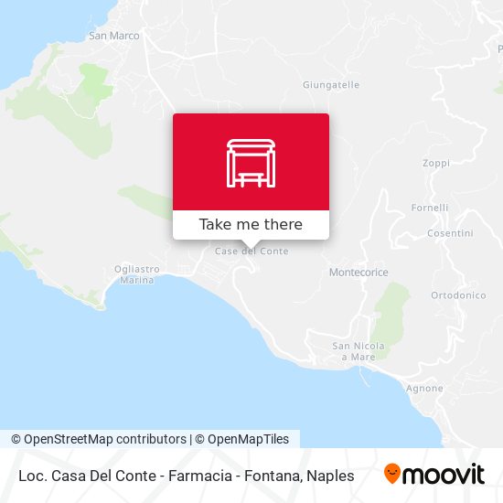 Loc. Casa Del Conte - Farmacia - Fontana map