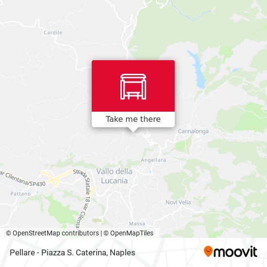 Pellare - Piazza S. Caterina map