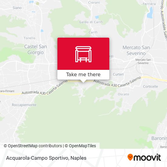 Acquarola-Campo Sportivo map