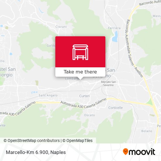 Marcello-Km 6.900 map