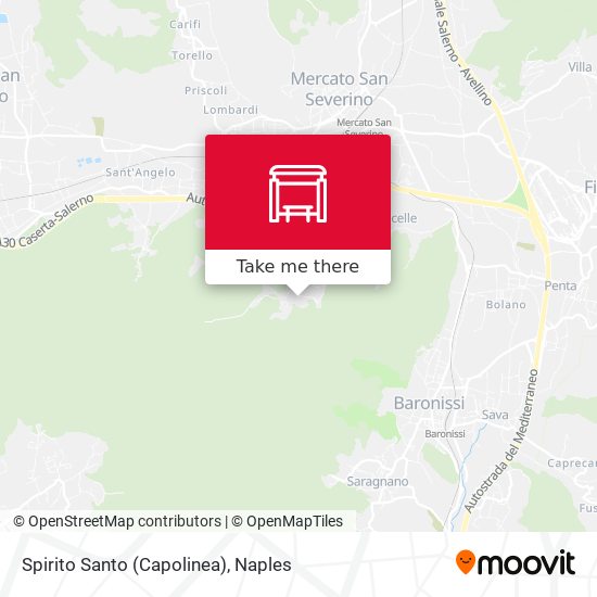 Spirito Santo (Capolinea) map