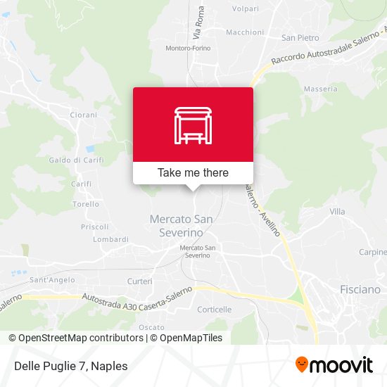 Delle Puglie 7 map