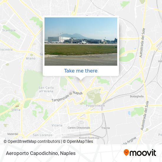 Aeroporto Capodichino map