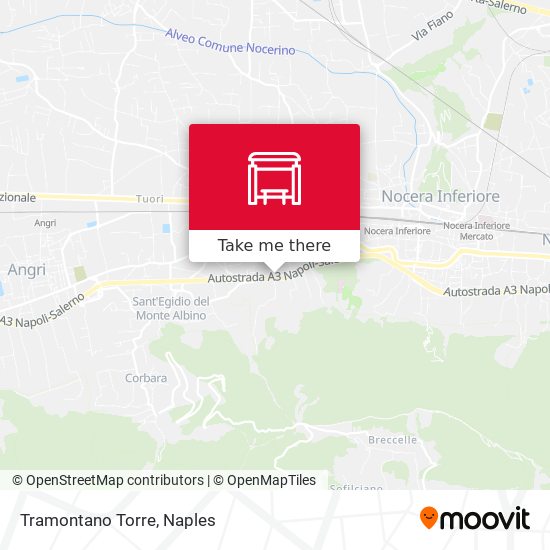 Tramontano Torre map