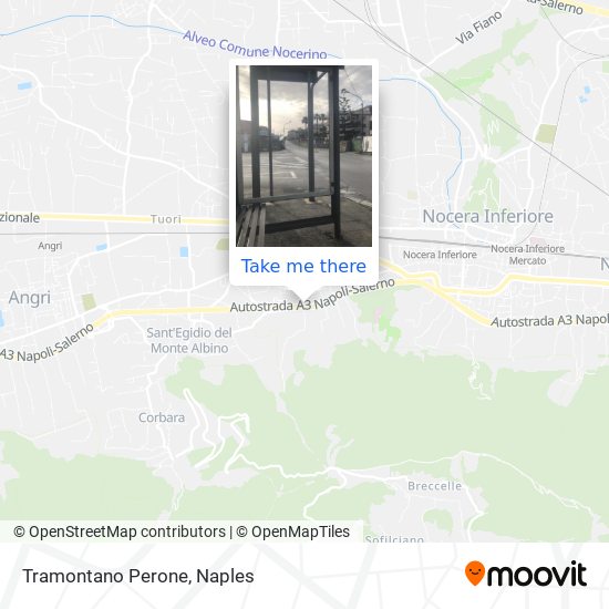 Tramontano Perone map