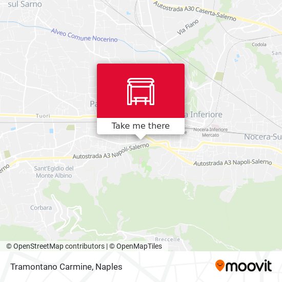 Tramontano Carmine map
