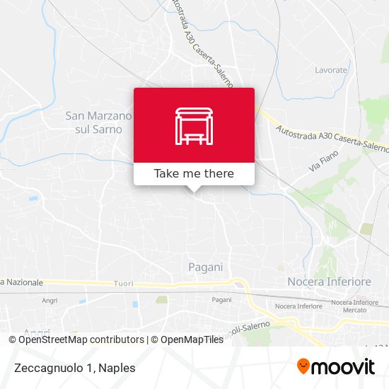 Zeccagnuolo 1 map