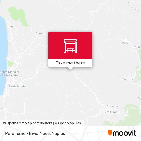 Perdifumo - Bivio Noce map