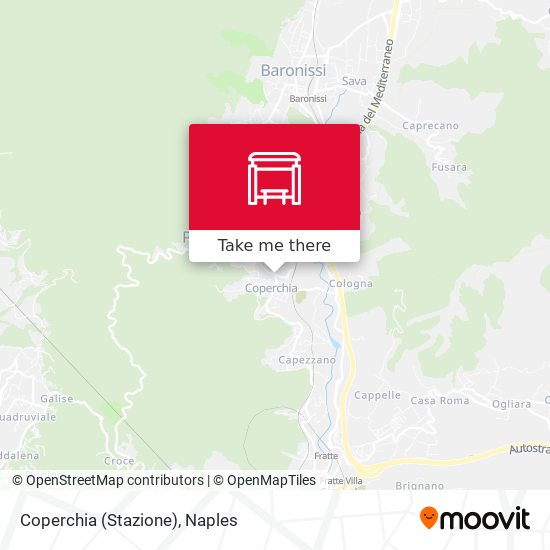 Coperchia (Stazione) map