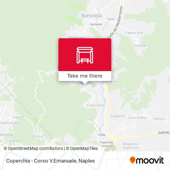 Coperchia - Corso V.Emanuele map