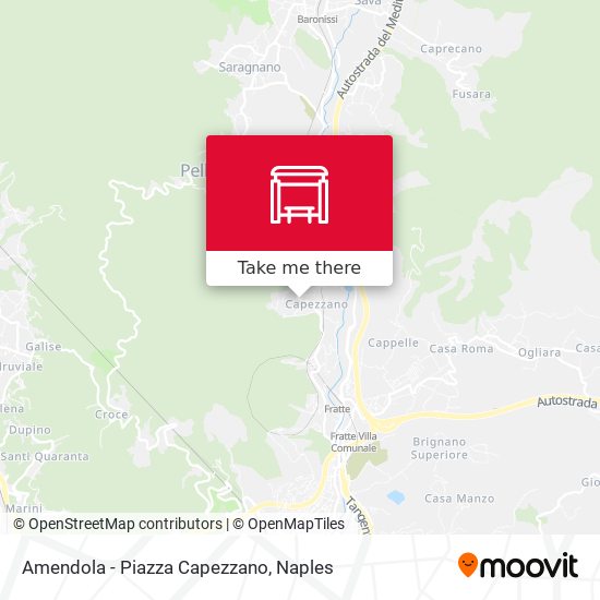 Amendola - Piazza Capezzano map