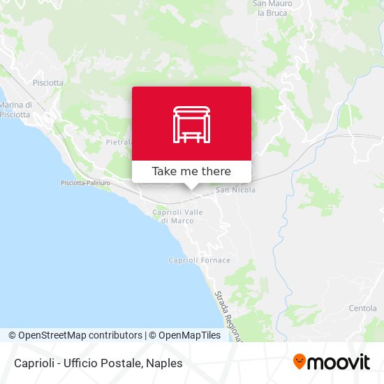 Caprioli - Ufficio Postale map