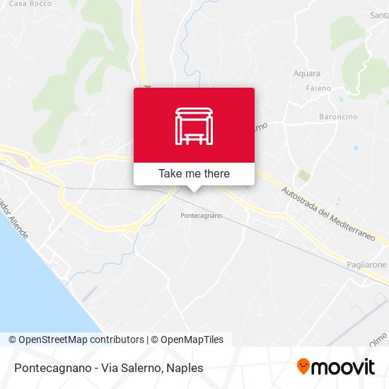 Pontecagnano - Via Salerno map