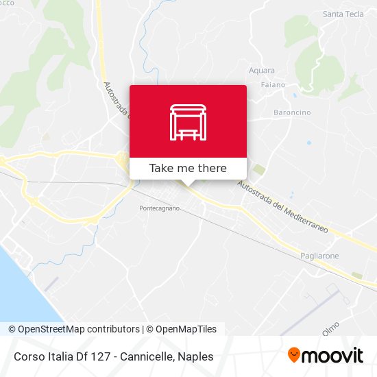 Corso Italia Df 127 - Cannicelle map