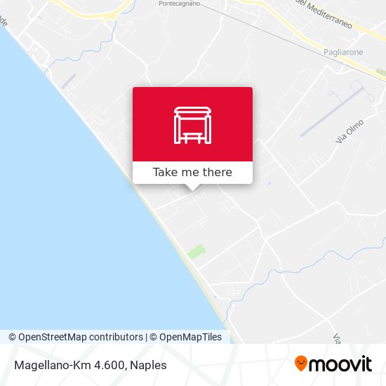 Magellano-Km 4.600 map