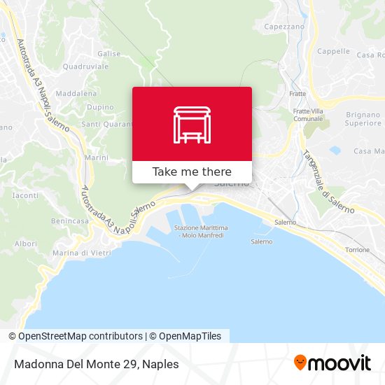 Madonna Del Monte 29 map