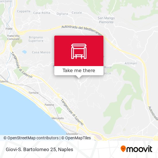 Giovi-S. Bartolomeo 25 map