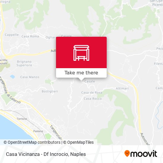 Casa Vicinanza - Df Incrocio map