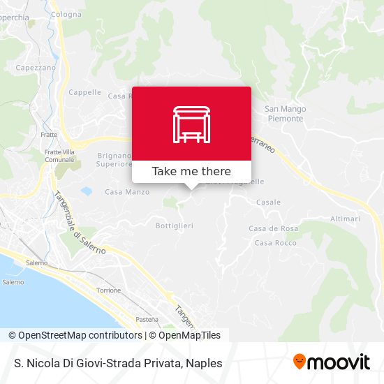 S. Nicola Di Giovi-Strada Privata map