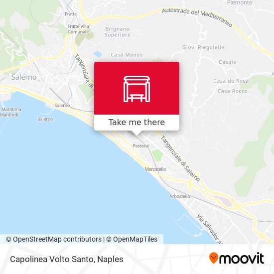Capolinea Volto Santo map