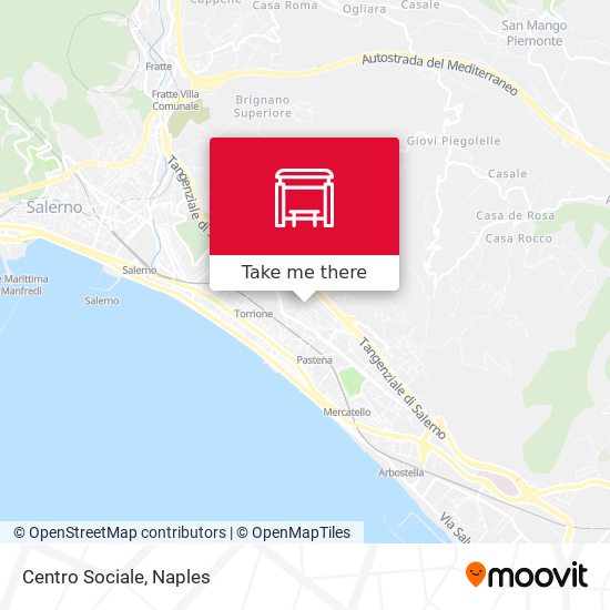 Centro Sociale map