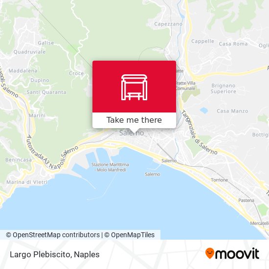 Largo Plebiscito map