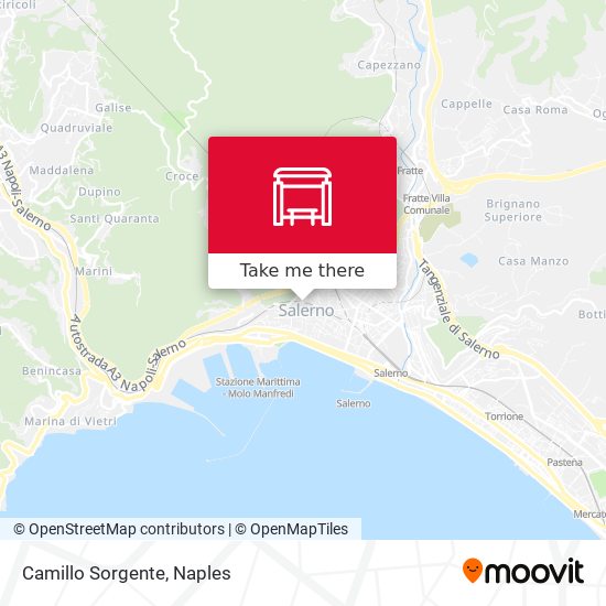 Camillo Sorgente map