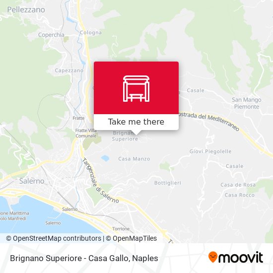 Brignano Superiore - Casa Gallo map